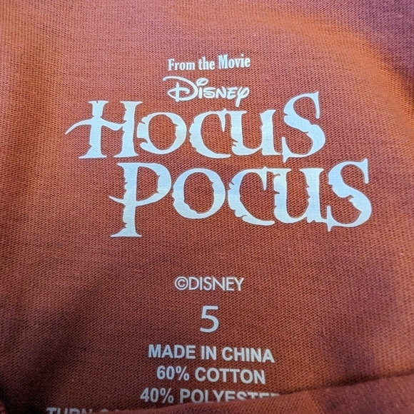 Torrid Disney Hocus Pocus Amuck Classic Fit Cotton Crew Neck Tee - Picture 4 of 8